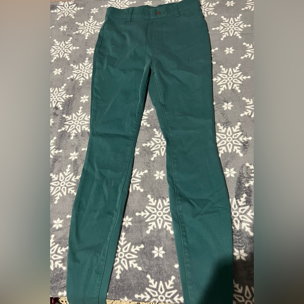 Teal Jeggings